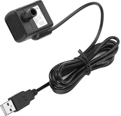 Image de Pompe de circulation d'eau, pompe électrique USB silencieuse pour aquarium, fontaine, rocaille, aquarium en fonctionnement