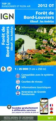 Obrázok produktu pre Forêt de Bord / Louviers 1:25 000