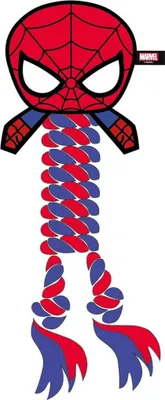Produktbild von MARVEL Spiderman Hundekauspielzeug Seil Kauspielzeug & Beißspielzeug