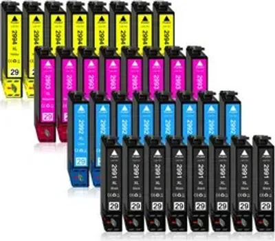 Produktbild von 32er Pack Druckerpatronen 29 29XL kompatibel mit Epson XP-432