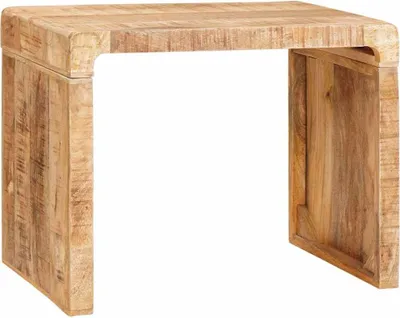 Obrázek produktu pro Odkládací stolek Hnědá 60 x 35 x 46 cm Masivní mangové dřevo