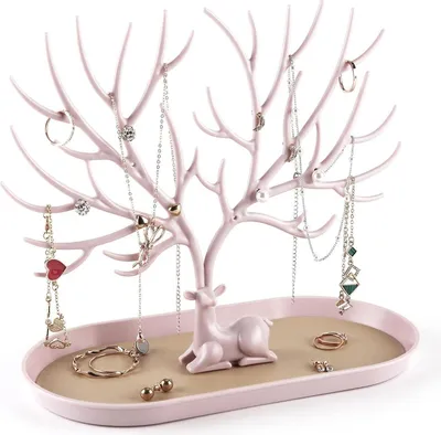 Produktbild von MORE&LESS Geweih Schmuckständer Baum Hirsch Design Große Kapazität