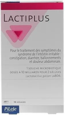 Produktbild von Pileje Lactiplus Reizdarmsyndrom 56 Kapseln