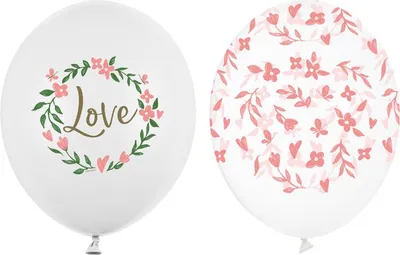Produktbild von Ballons 30 cm, Love, Mix (1 VPE / 50 Stk.)