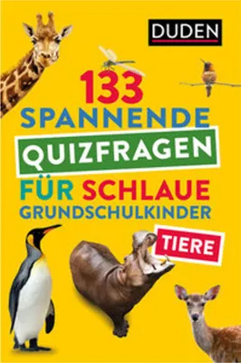 Produktbild von Tiere - 133 spannende Quizfragen für schlaue Grundschulkinder
