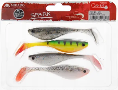 Obrázok produktu pre Mikado Spark 8,5 cm zmiešaná umelá nástraha sada 4 kusov