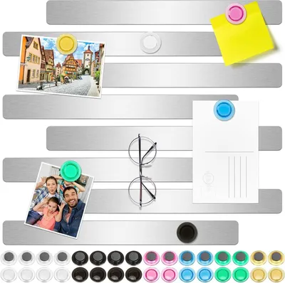 Productafbeelding van Magneetbord met Zelfklevende Magneten - Notitiebord voor Kantoor en Thuis