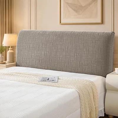 Kopfteilbezug 90 cm Khaki – dehnbare Schutzhülle, waschbar