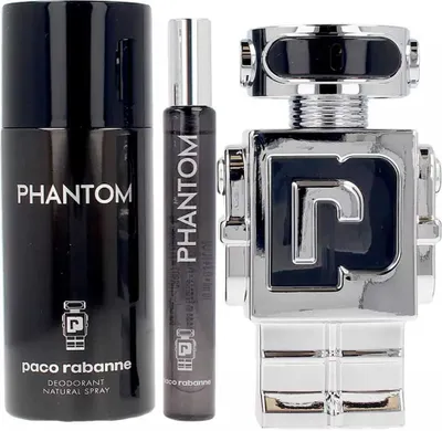Produktbild von Paco Rabanne - Phantom Set 100 ml EDT + 10 ml EDT + 150 ml Deo