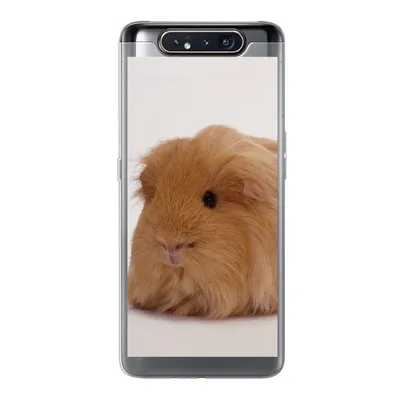 Produktbild von MuchoWow® Handyhülle Schutzhülle Hülle für Samsung Galaxy A80 Sheltie-Meerschweinchen Silikon Softcase Handy Hülle - Schutzdeckel