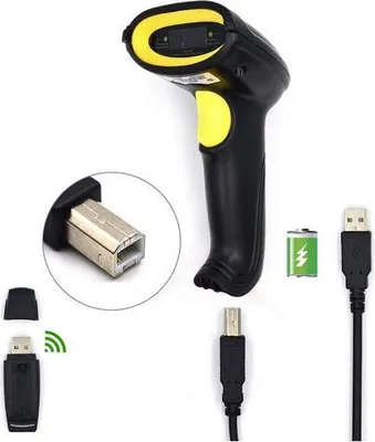 Produktbild von Barcode-Leser mit Unterstützung Ewent EW3430 LED USB Schwarz