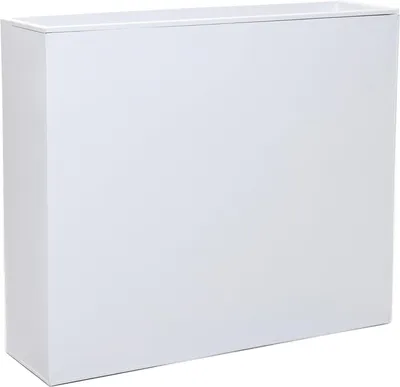 Produktbild von VIVANNO Raumteiler Zink ELEMENTO Kasten, Weiß hochglanz - 90x25x75 cm