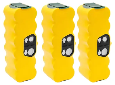 Obrázek produktu pro Baterie, kapacita 6000 mAh, kompatibilní s roboty iRobot Roomba řady 3BAT, 14,4 V