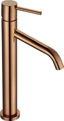 Image de Mitigeur de lavabo Rumba or rose haut (73510-60)