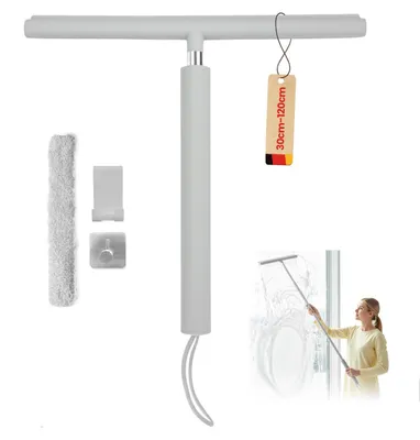 Obrázok produktu pre Teleskopický stierka na sprchu 120 cm s držiakom do kúpeľne