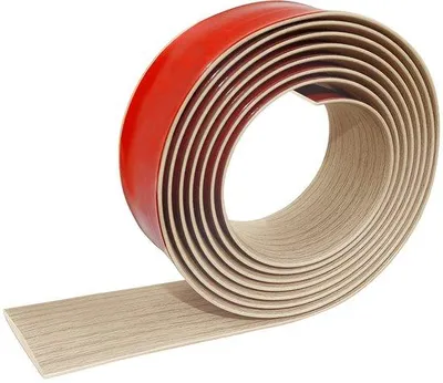 Productafbeelding van Zelfklevend PVC-profiel voor voegen, 4M x 5 cm, waterdicht, flexibel, zelfdichtend afdichtingsband, afdichtingsband voor vloeren en deuren, zelfklevende tegelstroken, deur- en vloerstukken.