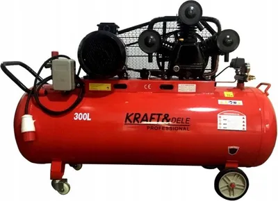 Zdjęcie produktu dla Kompresor Olejowy Sprężarka 300L 400V 3 Tłoki Separator Kd1411