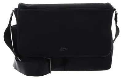 Produktbild von LACOSTE Umhängetasche mit Laptopfach Messenger Bag Noir schwarz