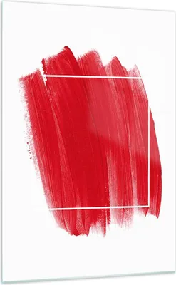 Produktbild von Bilder auf glas - Einteilig - Rot Farben Stück - 70x100cm - Glasbilder - Wandbilder - Bilder - zum Aufhängen bereit - Wanddekoration aus Glas - Glas Bilder - Wandbild auf Glas - GPA70x100-5067