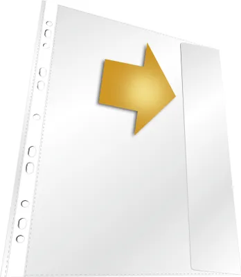 Produktbild von Prospekthülle A4 tr 5St PP