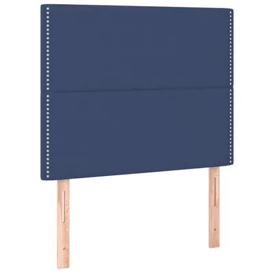 Produktbild von Kopfteile 2 Stk. Blau 100x5x78/88 cm Stoff