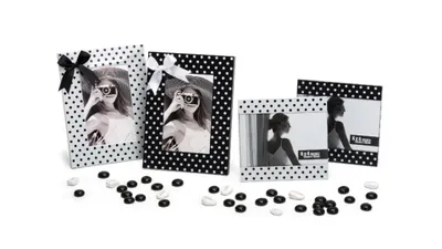 Obrázok produktu pre Fotorámik DOTS 10x15 čierny