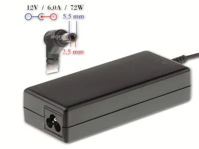 Produktbild von Akyga AK-ND-28, Laptop, Drinnen, 100-250 V, 55 +/- 5 Hz, 72 W, 12 V