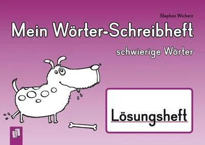 Obrázok produktu pre Mein Wörter-Schreibheft - schwierige Wörter - Lösungsheft