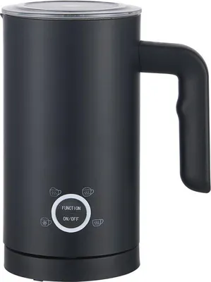 Immagine prodotto di Montalatte nero 500 W, 300 ml, 4 funzioni, LED