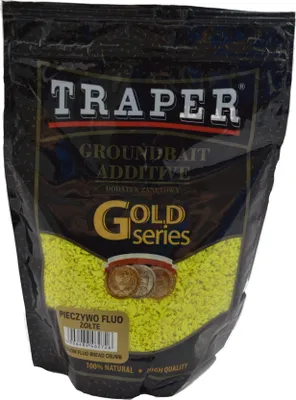 Image de Traper Gold Series Köderzusatz 400G Fluogelbes Brot 01025 |1025