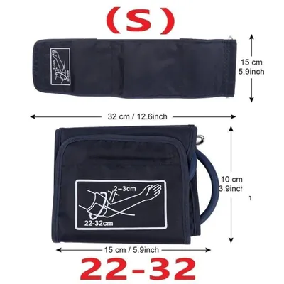 Zdjęcie produktu dla 1 sztuka Ręczny zamiennik mankietu do ciśnieniomierza 22-32 cm (S)