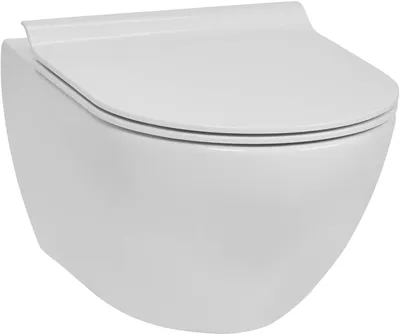 Produktbild von Ben Segno Wand-WC mit SlimSeat Nanobeschichtung WC-Sitz und Tornado-Spülung in