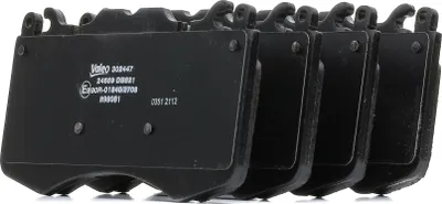 Produktbild von VALEO Bremsbeläge Satz Vorne für LAND ROVER Range Rover Sport (L320) 302447