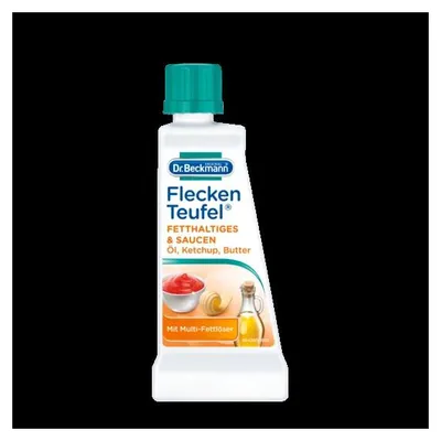 Obrázek produktu pro Dr. Beckmann 126803002 Dr. Beckmann FLECKENTEUFEL NA MASTNÉ SKVRNY A OMÁČKY Tekutý odstraňovač skvrn, 0,5 l