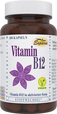 Obrázek produktu pro Vitamin B12 Kapsle 100 kapslí