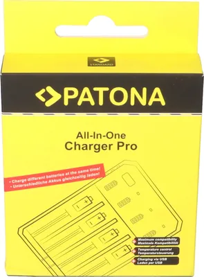 Immagine prodotto di Caricatore USB per celle rotonde CR123A 14500 16340 18650 22650 26650 AAA AA