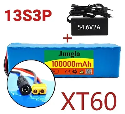 Produktbild von Lithium-Ionen-Batterie, 100Ah Kapazität, 48V Spannung, XT60-DC-Ladegerät