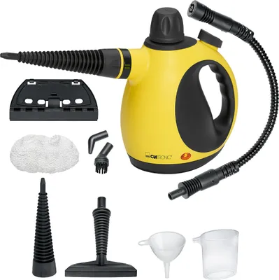 Produktbild von Clatronic® Dampfreiniger | gegen Fett, Schmutz und Verunreinigungen | Polstermöbel | ohne Chemikalien | für Auto, Küche, Bad | 5m Kabel | DR 3653