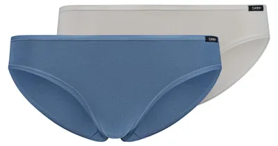 Produktbild von Skiny Damen 2er Pack Rio Slip Advantage Baumwolle bedenim Selection