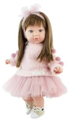 Zdjęcie produktu dla Lalka hiszpańska Alina Pink Angora 45cm