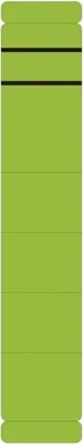 Produktbild von Ordnerrückenschilder 60x280mm selbstklebend grün VE=10 Stück