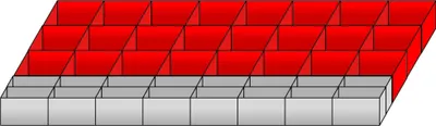 Zdjęcie produktu dla Zestaw wkładek 2 - do szuflad