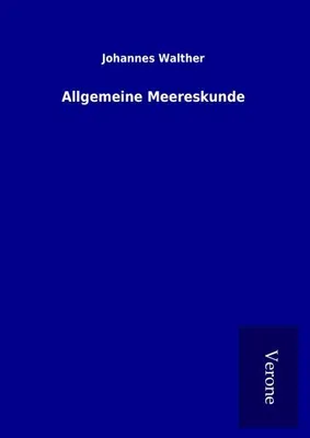 Produktbild von Allgemeine Meereskunde