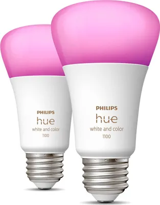 Produktbild von Chytrá žárovka Philips Pack de 2 E27 White F 9 W E27 806 lm (6500 K)