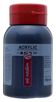 Immagine prodotto di ROYAL TALENS Acrylfarbe ArtCreation, elfenbeinschwarz,750 ml