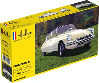 Image de Maquette Citroën DS 19 à l'échelle 1:43, 80162