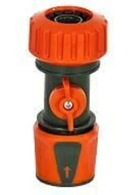 Immagine prodotto di attacco per tubo flessibile da 3/4" Attacco rapido con valvola