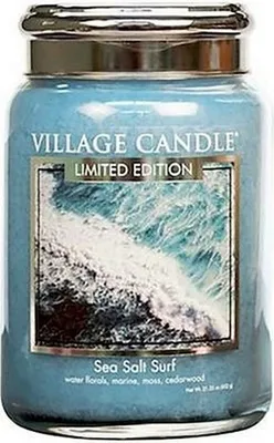Produktbild von Village Candle Großes Glas Sea Salt Surf