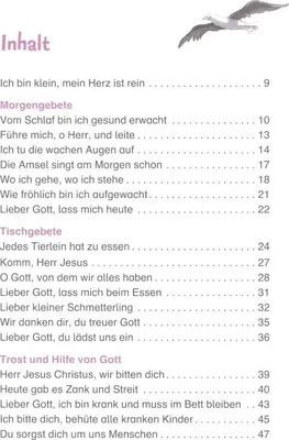 Image de Kinderbuch Meine ersten Kindergebete ab 3 Jahre.