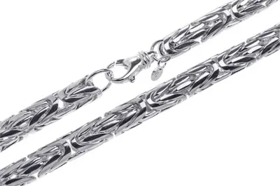 Produktbild von SILBERKETTEN STORE Königskette, rund 10mm - 925 Silber, Länge wählbar von 55cm-100cm - 50cm